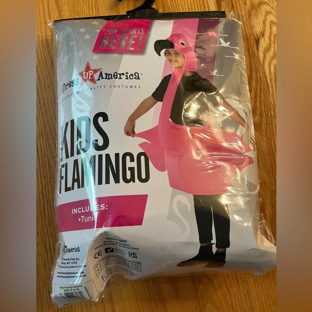 Kids Flamingo Costume - Pink
